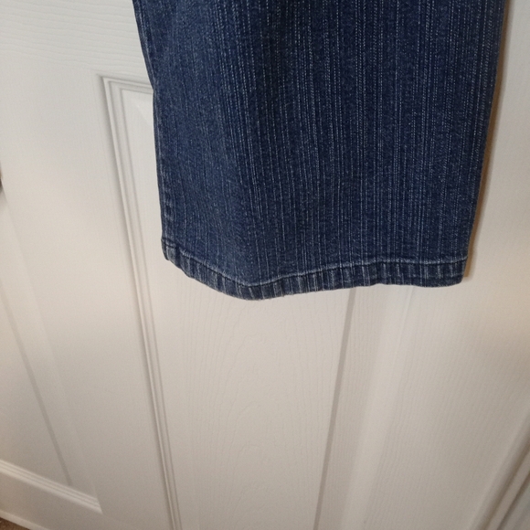 Venezia For Lane Bryant Plus Size Straight Leg Stretchy Demin Blue Jeans Sz 22 - Picture 6 of 7